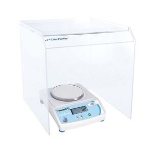 Cole-Parmer Medium Balance Draft Sheild, Medium 15"W x 15-1/2"H x 16-3/4"D