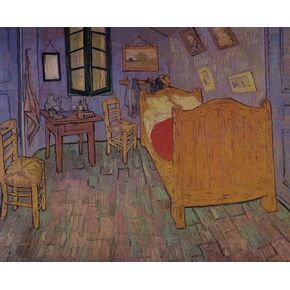 Hi-Look Microfiber "Old Masters" Artwork Cleaning Cloth - 'Bedroom in Arles' by