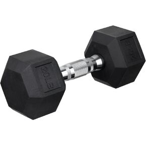 Premium Hex Dumbbells Set - 20LB for Effective Strength Training, Muscle Building, and Body Sculpting