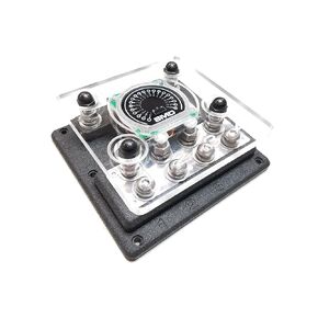 SMD Quad XL ANL Fuse Block Cover W/Integrated SMD VM-1 Volt Meter