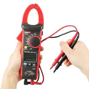 UT216C True RMS Digital Clamp Meter Inrush Current AC/DC 600A Auto Range Inrush Current Measurement Frequency Capacitance Temperature&NCV Tester