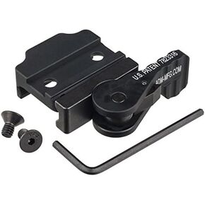 American Defense AD-SF TAC R Riflescope Optic Mount, Black
