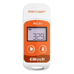 [ISO 17025 Certified] Elitech RC-5+ USB Temperature Data Logger Reusable Recorder PDF DDL