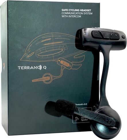 The Ultimate Cycling Bluetooth Headset, Multi-Person Intercom, Music, Radio, Audio Sharing, Phone/GPS Pairing, Noise Filtering (Single Pack) in Saudi Arabia