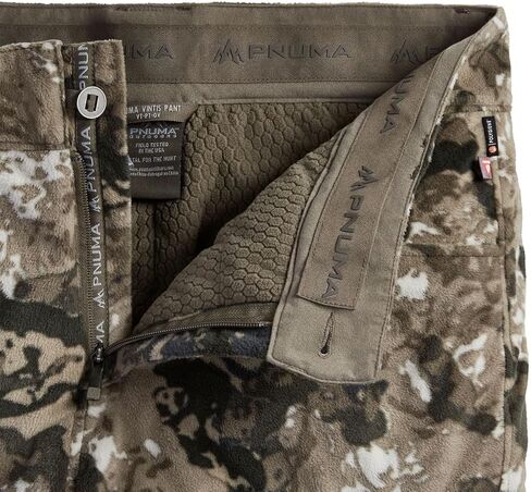 Pnuma Men's Vintis Hunting Cold Weather Lightweight Insulated Wind-Blocking Camouflage Pants with Anti-Slip Waist, Caza OV in Kuwait