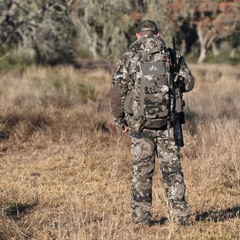 Pnuma Men's Vintis Hunting Cold Weather Lightweight Insulated Wind-Blocking Camouflage Pants with Anti-Slip Waist, Caza OV in Kuwait