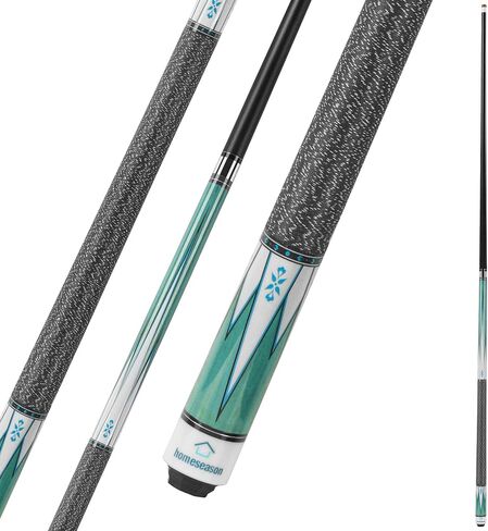 HomeSeason Pool Cue Stick 57" Billiard Cue Sticks Nylon Thread Grip Professional Low Deflection Pool Sticks in Saudi Arabia