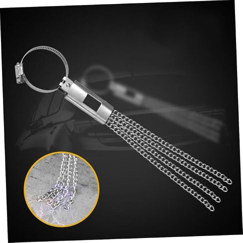 Car Anti Static Strap Static 2pcs 4 Hanging Anti-Static Strip Electrostatic Belt Hanging Type Static in Kuwait