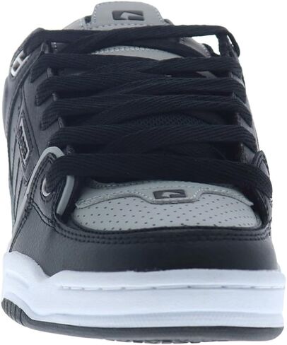 Globe Men's Fusion Skate Shoe, Black/Steel/White, 8.5 in Saudi Arabia