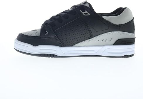 Globe Men's Fusion Skate Shoe, Black/Steel/White, 8.5 in Saudi Arabia