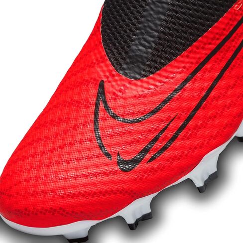 Nike Unisex Indoor/Outdoor Football/Soccer/Baseball Cleats Shoes (Bright Crimson Black White, US Footwear Size System, Adult, Men, Numeric, Medium, 13) in Saudi Arabia