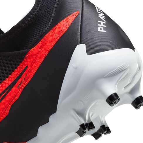 Nike Unisex Indoor/Outdoor Football/Soccer/Baseball Cleats Shoes (Bright Crimson Black White, US Footwear Size System, Adult, Men, Numeric, Medium, 13) in Saudi Arabia