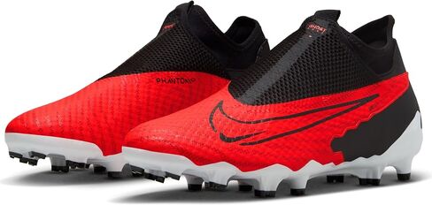 Nike Unisex Indoor/Outdoor Football/Soccer/Baseball Cleats Shoes (Bright Crimson Black White, US Footwear Size System, Adult, Men, Numeric, Medium, 13) in Saudi Arabia