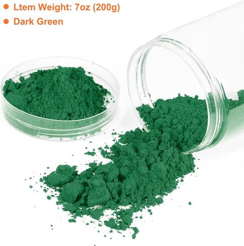uxcell 7oz (200g) Iron Oxide Powder Concrete Pigment Iron Oxide Pigment for Pastel Tile Paint Concrete Cement, Deep Red in Kuwait