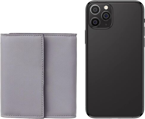 Travelambo RFID Blocking Small Mini Compact Wallet Coin Pouch Holder Trifold Credit Card Holder Pocket Purse for Women in Kuwait