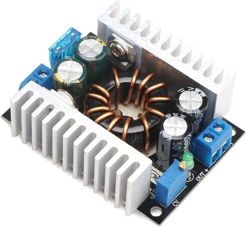 DROK 150 واط تيار مستمر دفعة محول وحدة الطاقة الجهد المنظم المجلس 10-32 فولت 8-16 فولت إلى 8-46 فولت 12 24 فولت خطوة المتابعة فولت العاكس تحكم مثبت للسيارة السيارات مولد محرك السيارة in Kuwait