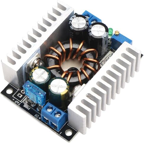 DROK 150 واط تيار مستمر دفعة محول وحدة الطاقة الجهد المنظم المجلس 10-32 فولت 8-16 فولت إلى 8-46 فولت 12 24 فولت خطوة المتابعة فولت العاكس تحكم مثبت للسيارة السيارات مولد محرك السيارة in Kuwait