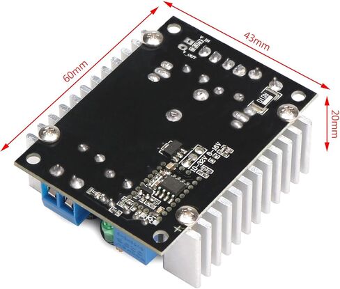 DROK 150 واط تيار مستمر دفعة محول وحدة الطاقة الجهد المنظم المجلس 10-32 فولت 8-16 فولت إلى 8-46 فولت 12 24 فولت خطوة المتابعة فولت العاكس تحكم مثبت للسيارة السيارات مولد محرك السيارة in Kuwait