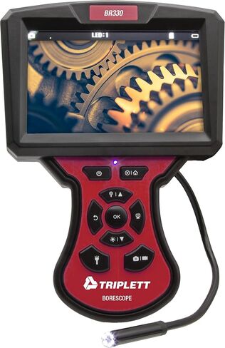 Triplett BR330 High Definition Auto Focus Borescope with Waterproof and Dustproof (IP67) 9mm Inspection Camera in Saudi Arabia