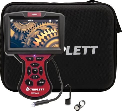 Triplett BR330 High Definition Auto Focus Borescope with Waterproof and Dustproof (IP67) 9mm Inspection Camera in Saudi Arabia
