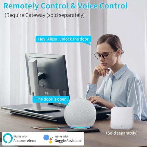 APP Control Front Door Lock Set, Heavy Duty Fingerprint Door Lock, Keyless Entry Door Lock, Bluetooth Smart Electronic Digital Keypad Door Lock in Saudi Arabia