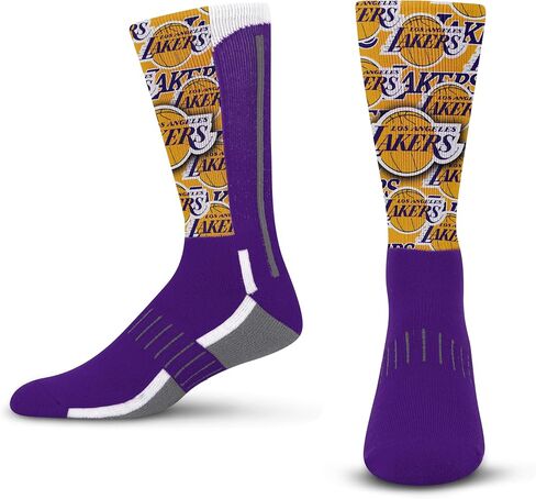 For Bare Feet Men's NBA Montage Crew Sock Large in Saudi Arabia