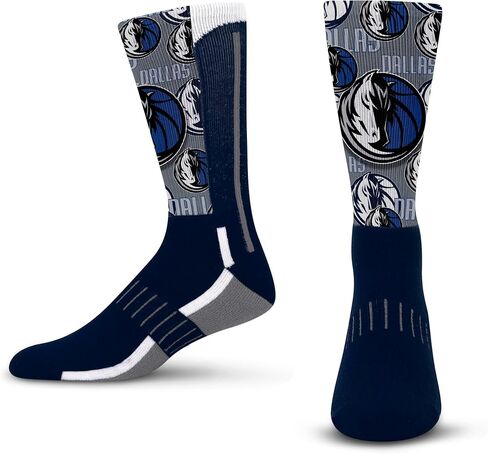 For Bare Feet Men's NBA Montage Crew Sock Large in Saudi Arabia