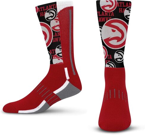 For Bare Feet Men's NBA Montage Crew Sock Large in Saudi Arabia