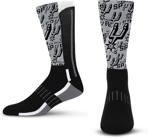 For Bare Feet Men's NBA Montage Crew Sock Large in Saudi Arabia