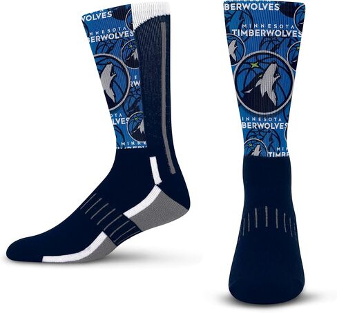 For Bare Feet Men's NBA Montage Crew Sock Large in Saudi Arabia