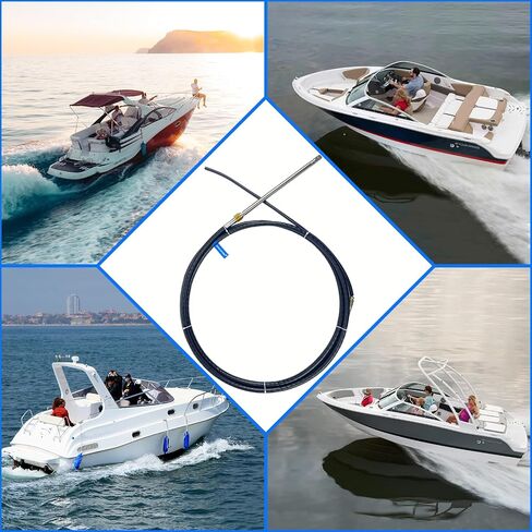 SPEED SPIDER Boat Steering Cable 16FT Outboard Rotary Steering Cable Steering Cable for Most Single Station Boats in Saudi Arabia