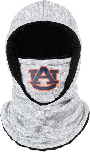 FOCO NCAA Unisex-Youth Heather Grey Big Logo Hooded Warm Fleece Lined Balaclava in Saudi Arabia