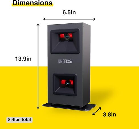 Eye Mini LITE Golf Launch Monitor, Indoor Golf Simulators for Home, Office and Garage, Dimple Optix Technology, Compatible with Refine+, GSPro, E6 Connect and TGC19, Work with PC Only in Saudi Arabia