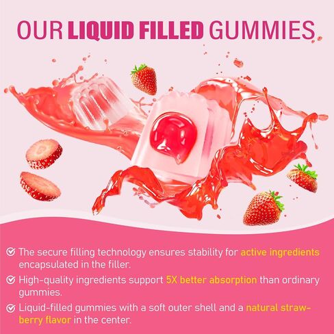 Calcium Citrate Gummies 1200 mg for Adults: Ultimate Absorption Calcium Supplement for Women & Men - Easy to Digest, Vegan - Supports B0ne Strength, Muscle, Immune in Saudi Arabia