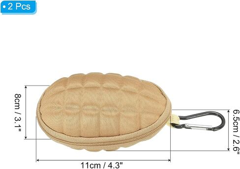 PATIKIL Billiard Accessories Storage Bag, Chalk Case Bag Portable Clip-on Attaching Purse Pool Billiard Accessory in Saudi Arabia