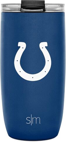 Simple Modern Officially Licensed NFL San Francisco 49ers 16oz Travel Coffee Tumbler with Flip Lid | Stainless Steel Cup | Football Gifts for Men, Women | Voyager Collection | San Francisco 49ers in Kuwait