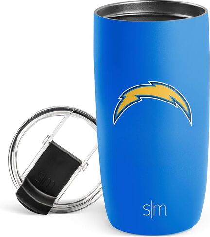 Simple Modern Officially Licensed NFL San Francisco 49ers 16oz Travel Coffee Tumbler with Flip Lid | Stainless Steel Cup | Football Gifts for Men, Women | Voyager Collection | San Francisco 49ers in Kuwait