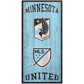 MLS minnesota United Unisex Minnesota United Heritage sign, Team Color, 6 x 12