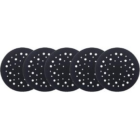 5 عبوات من Taytools - 5 بوصات 44 فتحة بسمك 1/8 بوصة، وسادات بديلة للواجهة المدارية العشوائية بخطاف وحلقة 5 بوصات وسادة دعم عازلة للأعمال الخشبية وتلميع السيارات in Kuwait