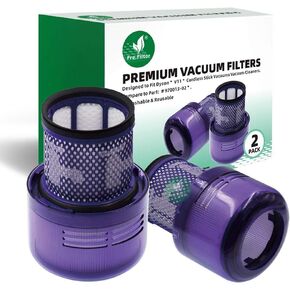2-PACK Replacement HEPA Filter Compatible with Dyson V11,SV14,V15 Cordless Stick Vacuums,Compare to Part # 970013-02 970013-03 - Fre.Filtor