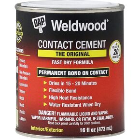 DAP 271 Weldwood Original Contact Cement, Tan