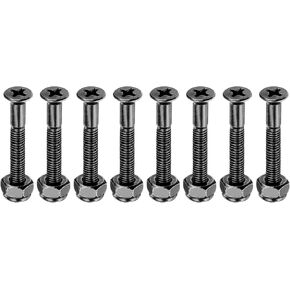 PATIKIL Skateboard Hardware Kit Carbon Steel Grade 8.8 Mounting Screws Bolts Nuts Set for Skateboard Cruiser