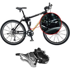 BESNIN Bike Front Derailleur for 3 speed crankset 11T cassette MAX Bicycle Front Derailleur Apply to 48T crankset MAX