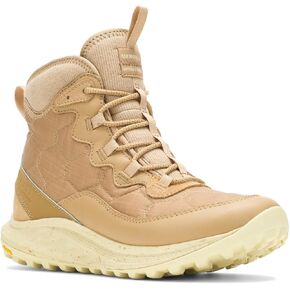 Merrell Women's Antora 3 Thermo Mid Zip Waterproof Hiking Boot, Tan, 7.5