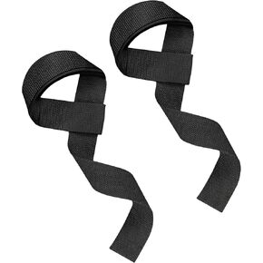 Lifting Straps for Weightlifting (1 Pair) - Wrist Straps for Deadlift, Weight Training, Gym Workout - Powerlifting Straps for Strength Training, Bodybuilding - Durable Weight Lifting Straps for Men & Women