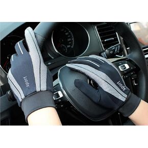 Summer Driving Gloves Cooling Cycling Gloves for Women Men Full Finger Touchscreen Gloves Non Slip Outdoor Sunblock Gloves