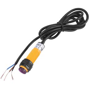 E18-B03P1 5-30cm PNP IR Photoelectric Sensor Switch, High Precision Detection, 3 Wire Design, 6-36V DC Power Supply