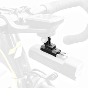 Bike Light Adapter Mount Compatible with Rockbros R3-1000 Headlights,Flashlight Adapter for Bike GPS Computer Go Pro Mount,Headlight Mount for Bicycle