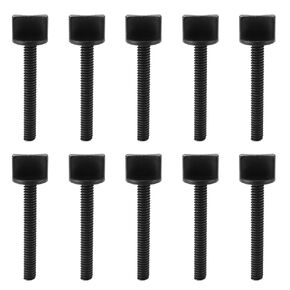 1/4" x 2 Inches Thumb Screw Bolt Hand Driven Spade Plastic Screws British Standard Thread for RC Model Aircraft 10 Pcs