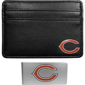 Siskiyou Sports NFL Chicago Bears Weekend Wallet & Money Clip, Black, One Size